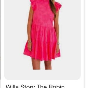 Pink Ruffled Dress